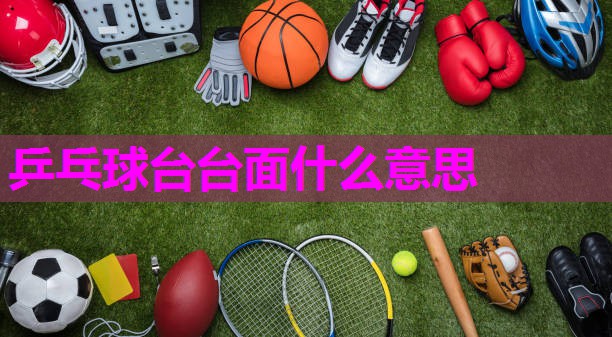 乒乓球台台面什么意思 乒乓球台台面什么意思